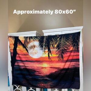 New oversized sunset beach tapestry